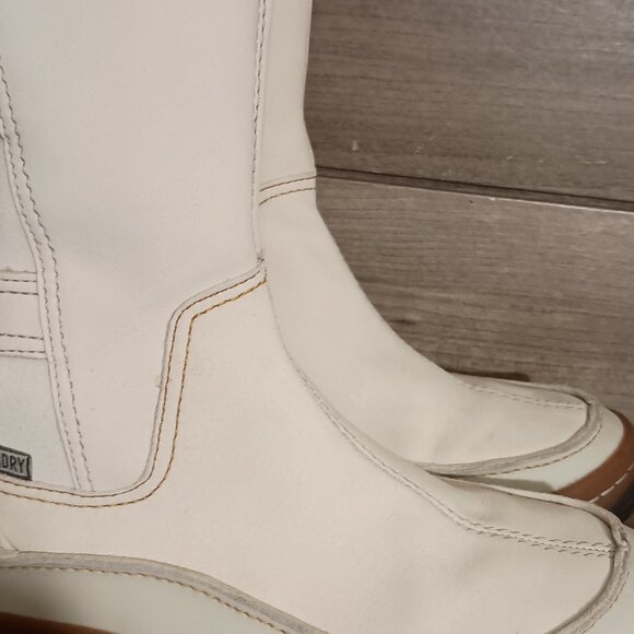 Merrell Decora Chant Women Snow Boots J48428 Size 8.5 White Faux Leather - Picture 4 of 16